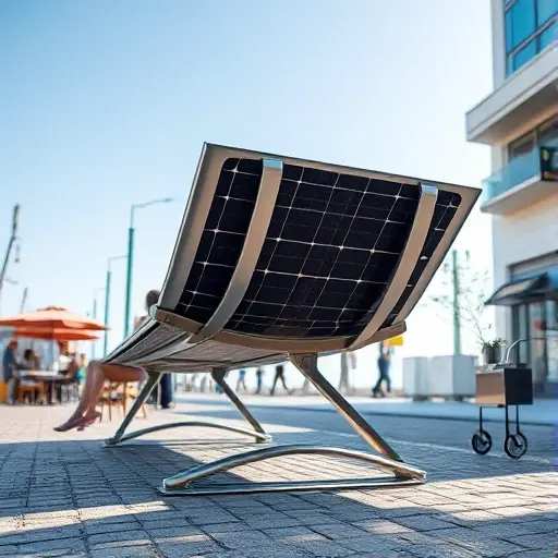 Интеграция солнечных панелей в дизайн уличной мебели для городского освещения